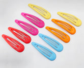 LiJie Jewelry Accessory 12 Pcs Multicolor Tic Tac Clips Hair Pins - Stylish Hair Accessories for Girls & Women